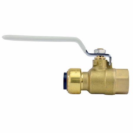 Apollo 1/2 in. Brass Push-to-Connect x Female Pipe Thread Ball Valve FSBBV12F